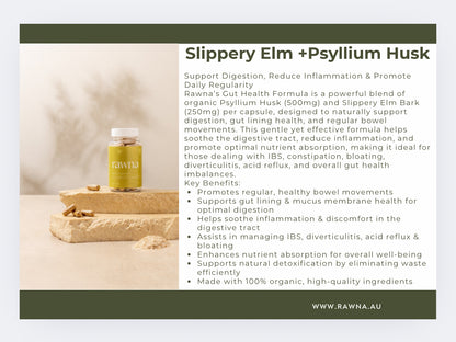 Slippery Elm &  Psyllium Husk