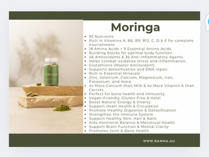Moringa 500mg (60 capsules)